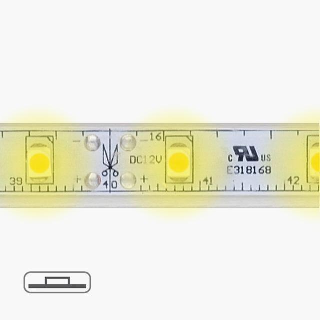 Underscore Ledstrip tube 12/24V