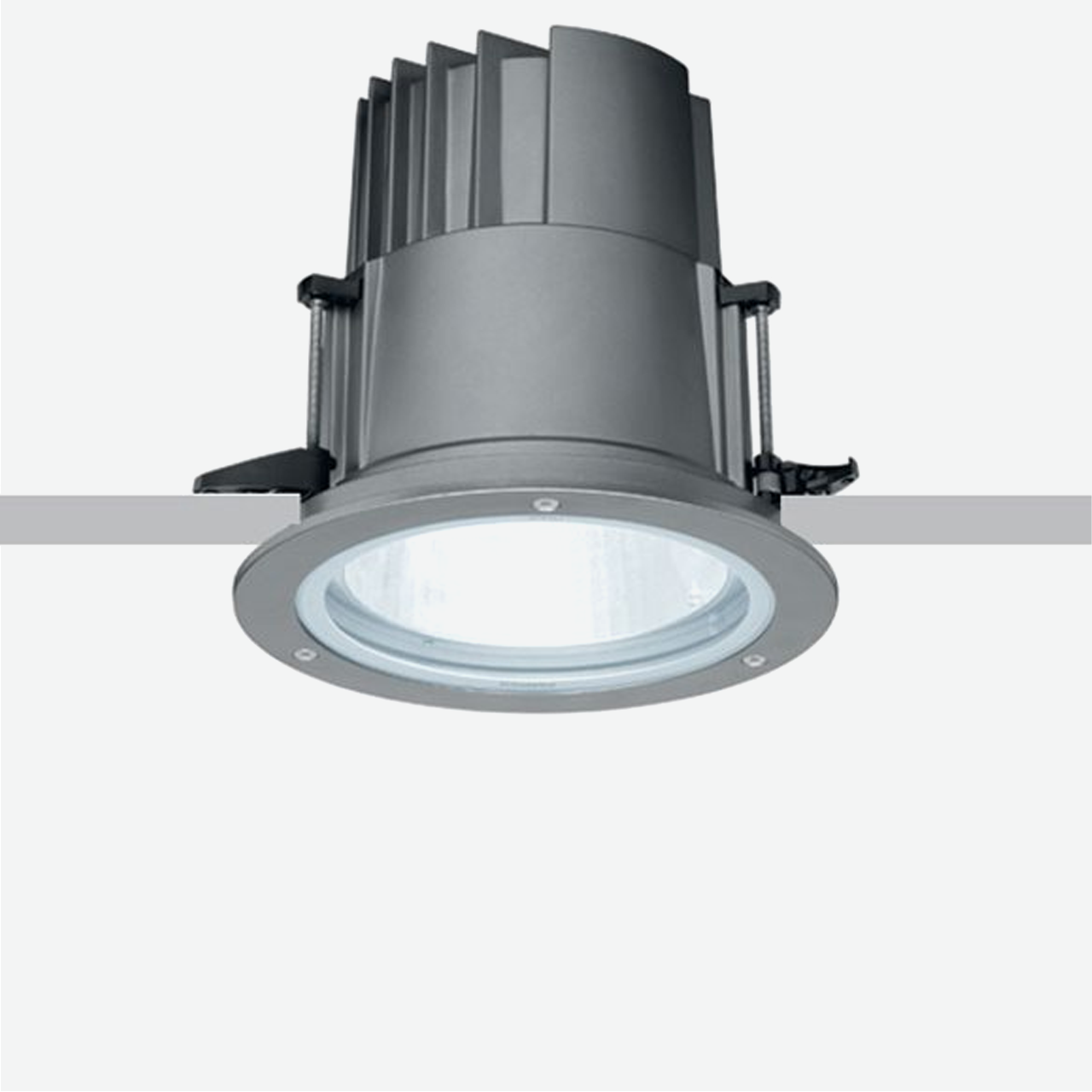 iRound recessed outdoor downlight