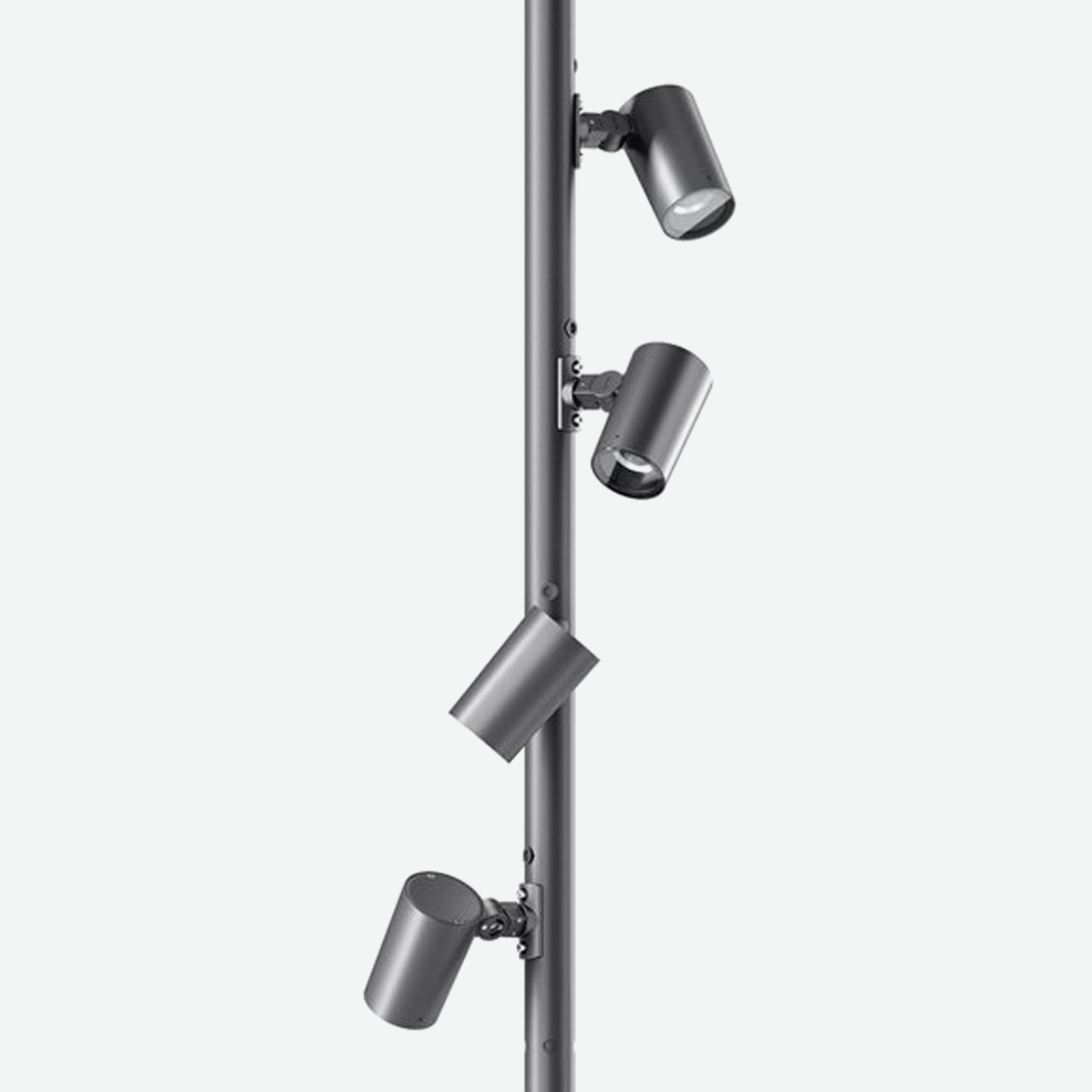 Multi Palco InOut su palo minimale e connesso